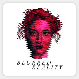 BLURRED REALITY Sticker